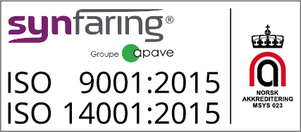 ISO 9001 og ISO 14001 sertifisering