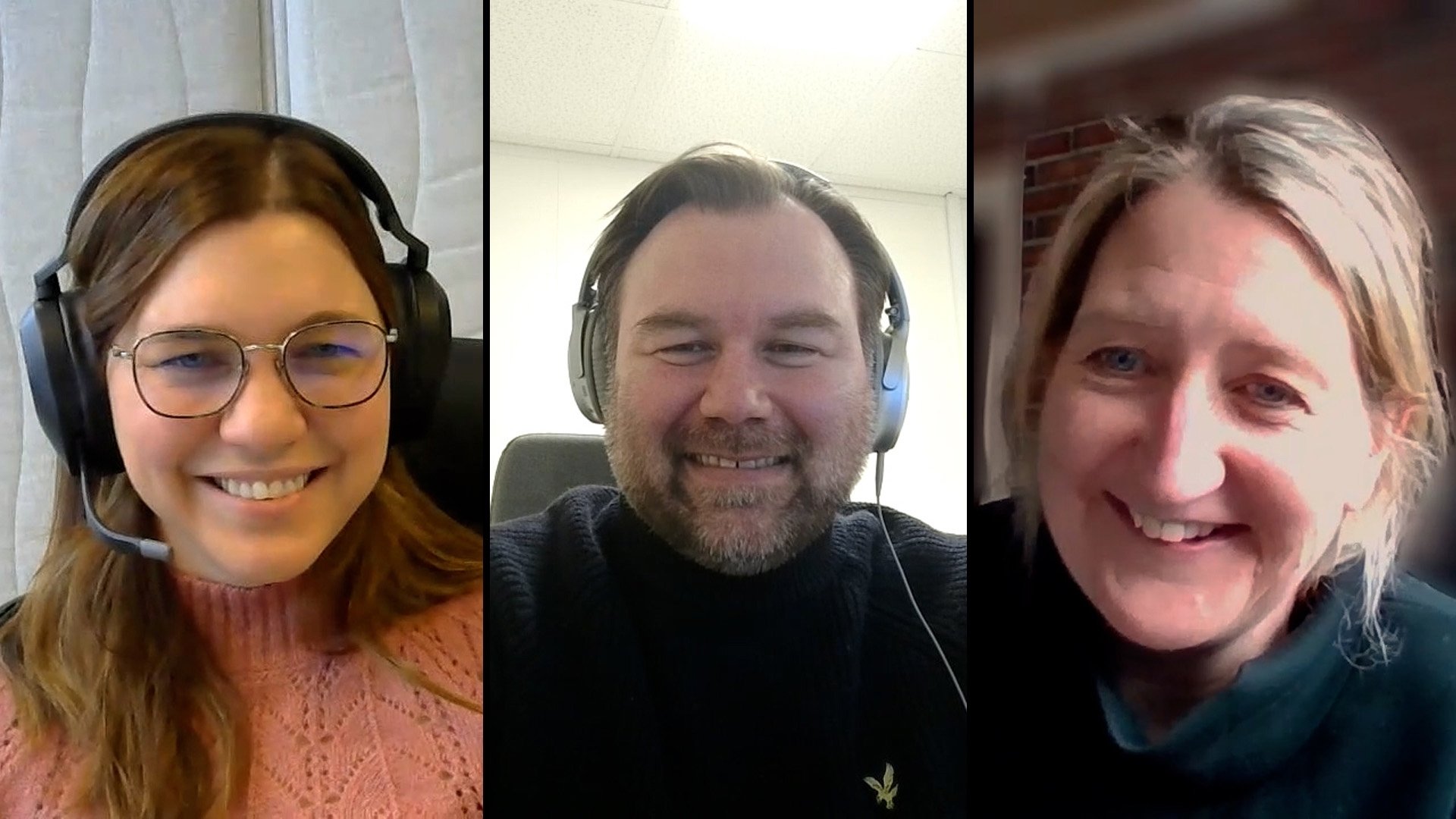 Podkast-verter og gjest